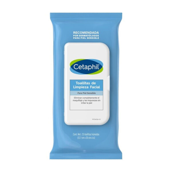 Cetaphil Toallitas Limpieza Facial 25 U