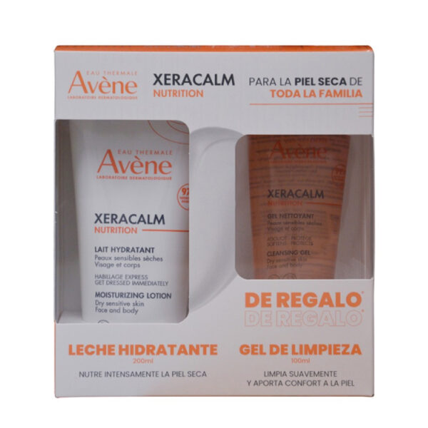 Avene A-Kit 23 Xeracalm Nutrition Gel 200Ml + Lait 200Ml