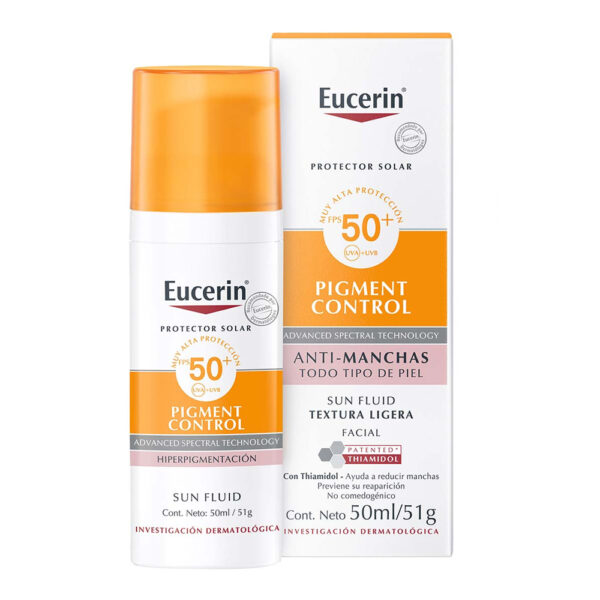 Eucerin Sun Fluid Pigment Control Anti-Manchas Fps50+ 50Ml