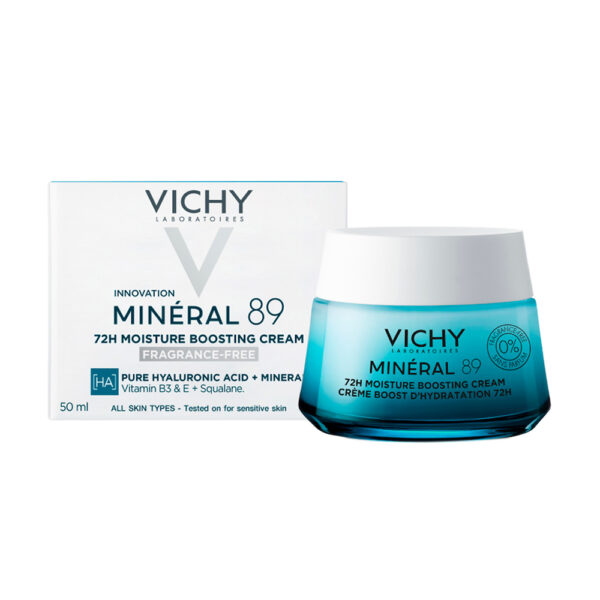 VICHY Mineral 89 Crema Potenciadora Hidratante 72H 50Ml